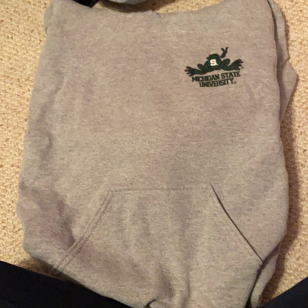 Peace Frog MSU Hoodie - Missing ties